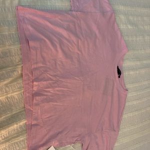 Pink crop top